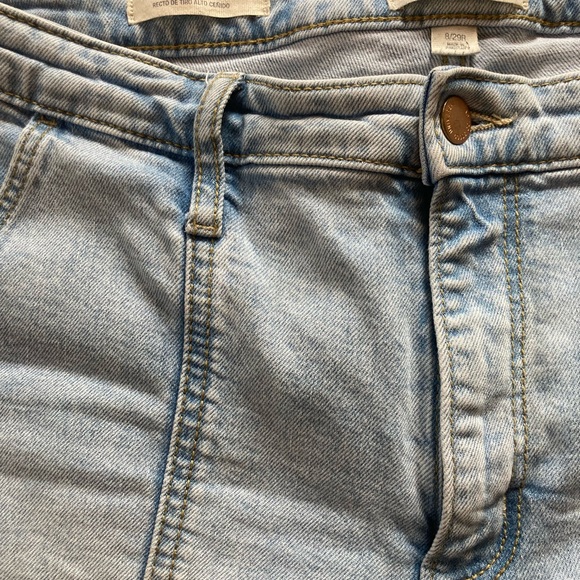 High rise slim straight target jeans - Picture 4 of 7